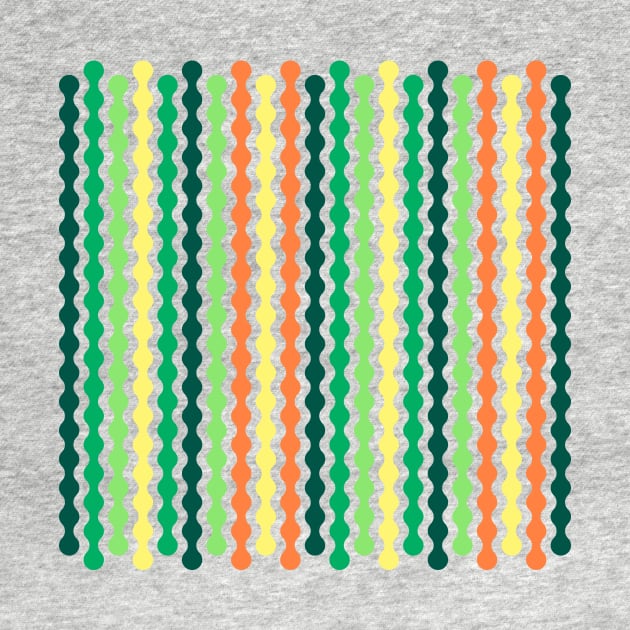 Yellow, Orange, Dark green | Formas coloridas lineales | Linear colorful shapes | 線形のカラフルな形 | Formes colorées linéaires | Lineare bunte Formen | Forme colorate lineari by Zaztrozzi